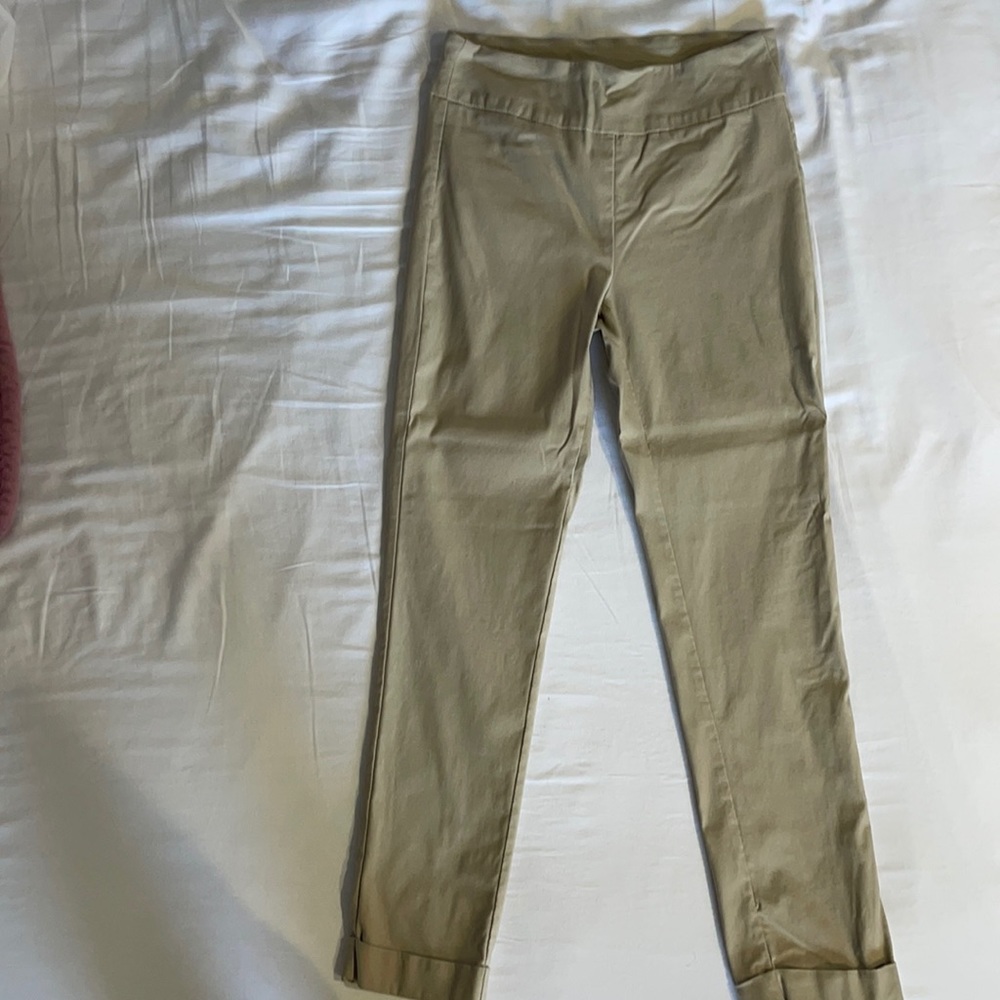 Fia Cuffed Straight Trouser by Tribal. Size US 4.